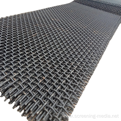65mn Carbon Steel Wire Quarry Screen Mesh